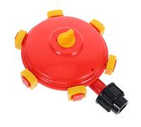 KONTONTY Pig Water Controller Water Hose Pig Water Conservation Controller Livestock Pig Feeder Water Level Controller Pig Watering Adjuster Livestock Farm Water Saver Plastic Red