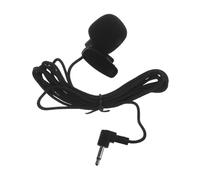 KONTONTY Portable Car Lavalier Microphone with Noise Reduction for Clear Calls and Navigation Compatible with Smartphones Tablets and Vehicles Easy Installation Audio Device with Collar