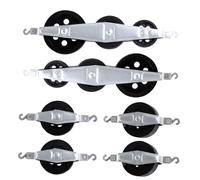 KONTONTY Pulley Block Teaching Tool Large Demo Tackle-block for Physics Experiments Mechanical Principle Display Educational Equipment for Students