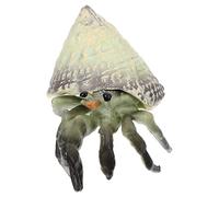 KONTONTY Realistic Crab Model Plastic Pagurian Figurine for Aquarium Decoration Safe Plaything for Educational Life Model Vivid Visual Effects