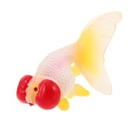 KONTONTY Realistic Floating Goldfish Figurine Plastic Aquarium Decor Educational Animal for Cognitive Learning Lifelike Fish Model for Fish Tank Enhancement