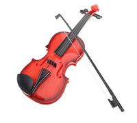 KONTONTY Realistic Sound Violin for String Tightness Musical Instrument Prop for Beginners Learning Rhythms and Pitch Development Educational Miniature Violin Model