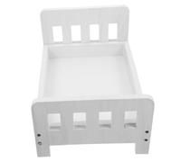 KONTONTY Retro Newborn Photography Props Bed Vintage Distressed Photo Bed for Boys and Photoshoot Unique Design to Highlight Newborns for Memorable Photography Moments