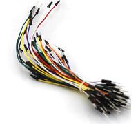 KONTONTY Reusable Breadboard Test Jumper Wires 65Pcs Connection Wire for Test Circuit Applications and Electronic Projects
