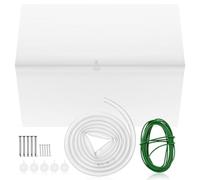 KONTONTY Roof Leak Diverter Incorporating Flexible Drainage System and Rainwater Collection Accessories for Ceiling Leak Protection and Roof Water Management