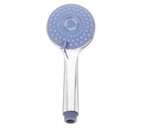 KONTONTY Silver Abs Handheld Shower Head Replacement with Water Saving Function and Easy Install Design for Home Use, Removable Shower Head with Five Spray Modes
