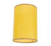 KONTONTY Small Lamp Shades Cylindrical Drum Lamp Shade with 4.2cm Aperture Featuring Iron and Cloth Materials for Decorative Effect and Comfortable Lighting for Home Use
