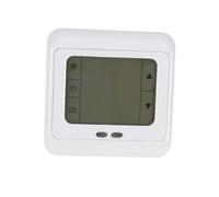KONTONTY Smart Programmable Thermostat for Electric Floor Heating Digital Temperature Controller External Probe Touch Screen Heating Control for Home and Office