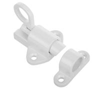 KONTONTY Spring Barrel Slide Door Locks for Sliding Door Security Latch Aluminum Alloy Gate Spring Self Closing Latch for Window Lock Use for Basic for and Window