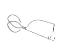 KONTONTY Stainless Steel Dipping Tongs Glazing Tool for Pottery Art Uniform Glaze Application Multiglaze Compatibility Efficient Control for Ceramic Sculpturing and DIY Projects