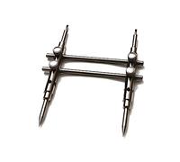 KONTONTY Stainless Steel Dslr Lens Spanner Wrench Camera Lens Opening Tool Flexible Extended Head Design