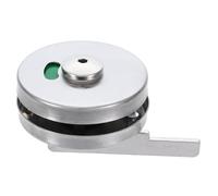 KONTONTY Stainless Steel Privacy Lock with Indicator Occupied Vacant Sign for Bathroom Door Commercial Door Lock Easy Installation for Public Restrooms Smooth Handling Design