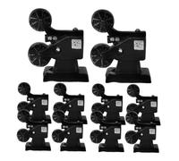 KONTONTY Sturdy Compact Vintage Projector Figurine Set of 10 Mini Resin Movie Film Projector Ornament for Home