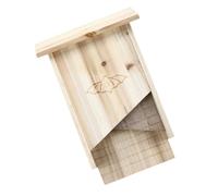 KONTONTY Sturdy Wood Material Bat House Outdoor Pet House Bat Box for Yard Decor