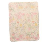 KONTONTY Triple Fold Slim Stand Tablet Case Floral Design Lightweight Sleeve Cover Versatile Viewing Angles