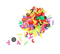 KONTONTY Tubular Pipe Building Blocks Large Interlocking Air Tubes Educational for Early Learning Skill Development Creative Play