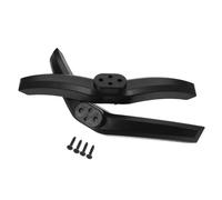 KONTONTY Tv Stand Legs Base Pedestal with Screws for LED Screen Televisions Adjustable Angle Tv Holder Replacement Feet Stand for Desktop Space-saving Design with Quick Installation