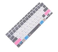KONTONTY Ultra Thin Silicone Keyboard Cover for Durable Protective Film with Soft Skin Like Touch Comfortable Fit Silent Typing Space Saving Up Design