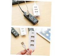 KONTONTY Usb 2.0 4-port Data Hub Usb Splitter for Laptop Pc Computer Portable White Compatible Xp Vista 7 8 10 for Data Expansion