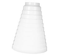 KONTONTY Ventilation Duct Converter Dryer Vent Adapter Duct Inline Increaser Connector Plastic Material Secure Fit