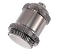 KONTONTY Vintage Industrial Screw Light Bulb Base Ceiling Light Holder Pendant Lamp Socket with Screw Head Compatible with Various Bulbs for Home and Office Lighting