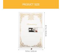 KONTONTY Vintage Style Code Lock Journal Notebook with Pu Cover, Portable and Secure White Diary Notepad for Note Taking and Diary Journaling, Timeless Design with Combination Lock