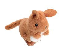 KONTONTY Wind-up Jumping Kangaroo Plush for Animal Clockwork Fun Novelty Party Favor Enhances Creativity and Motor Skills