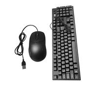 KONTONTY Wired Usb Keyboard Mouse Combo Arabic Letters, Usb Wired Keyboard and Mouse Set for Office and Home Computer Use Random Style