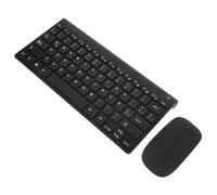 KONTONTY Wireless Keyboard and Mouse Combo for Office and Laptop, Latin Spanish Layout, Cordless Computer Keyboard and Pc Mouse Set, Compact Design for Typing Practice and Work Use