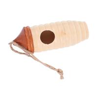 KONTONTY Wooden Hummingbird House Nesting Cave Bird Sleeping Box Mini Nest for Garden Easy Install Spring Vibe