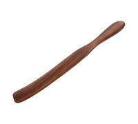 KONTONTY Wooden Spatula Long Handle 11 Inch Non Stick Cooking Tool for Kitchen Stirring Mixing