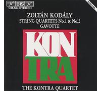 Kontra Quartet - Kodaly - String Quartets Nos 1 and 2; Gavotte