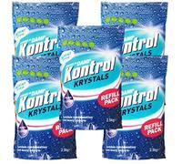 Kontrol 5 x Damp Krystals 2.5g Refill Bag. Damp Moisture Absorber Trap. 12.5kgs (Fresh Linen)