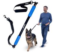 Kontrol Freak™ 3-in-1 Modular Dog Training Leash - Patented Stick Trainer to Stop Pulling, Heel Training Lead, Converts to Regular Leash - Reflective, Comfort Grip - Medium & Large Dogs