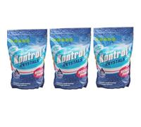 Kontrol Moisture Krystals Refill Pack - Scent Free Damp Trap Dehumidifier Crystals - Moisture Absorber Refill for Home, Caravans, Garages & Basements (3, 500g)