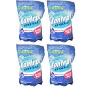 Kontrol Moisture Krystals Refill Pack - Scent Free Damp Trap Dehumidifier Crystals - Moisture Absorber Refill for Home, Caravans, Garages & Basements (4, 2.5kg)
