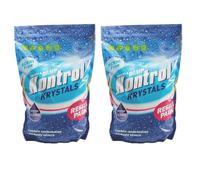 Kontrol Moisture Krystals Refill Pack - Scent Free Damp Trap Dehumidifier Crystals - Moisture Absorber Refill for Home, Caravans, Garages & Basements (2, 500g)