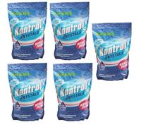 Kontrol Moisture Krystals Refill Pack - Scent Free Damp Trap Dehumidifier Crystals - Moisture Absorber Refill for Home, Caravans, Garages & Basements (5, 500g)