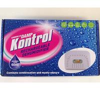 KONTROL RECHARGABLE CORDLESS DAMP MOISTURE DEHUMIDIFIER TRAP REUSEABLE NO REFILLS NEEDED