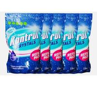 Kontrol Refill Moisture Trap Damp Mould Absorber Crystals - Hygroscopic Calcium Chloride for Condensation, Mildew, and Odor Removal - 12.5 Kg