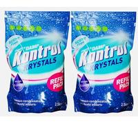 Kontrol Refill Moisture Trap Damp Mould Absorber Crystals - Hygroscopic Calcium Chloride for Condensation, Mildew, and Odor Removal - 5 Kg