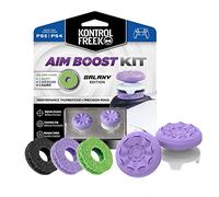 KontrolFr im Boost Kit for PlayStation 5 (PS5) and PlayStation 4 (PS4) Controller | Includes Performance Thumbsticks and Precision Rings | Galaxy Edition