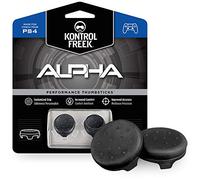 KontrolFreek Alpha for PlayStation 4 (PS4) and PlayStation 5 (PS5) | Performance Thumbsticks | 2 Low-Rise Concave | Black