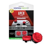 KontrolFr pex Legends: Predator Edition Performance Thumbsticks for Xbox One (XB1) and Xbox Series X (XBX) Controller | 1 High-Rise, 1 Mid-Rise, Concave | Red/Black