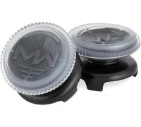 KontrolFr all of Duty: Modern Warfare - A.D.S. Performance Thumbsticks for PlayStation 4 (PS4) | 2 High-Rise, Concave | Transparent/Black