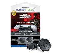 KontrolFr all of Duty: Modern Warfare III Performance Thumbsticks for PlayStation 4 (PS4) and PlayStation 5 (PS5) | 1 High-Rise, 1 Mid-Rise | Black/Clear