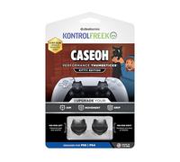 KontrolFreek CaseOh Performance Thumbsticks® - Kitty! Edition | Laser-etched GripTek™ | PlayStation 4 (PS4), PlayStation 5 (PS5) | Black