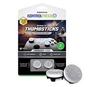 KontrolFreek Clutch for Xbox One and Xbox Series X Controller, Performance Thumbsticks, 2 Low-Rise Concave, Black & White