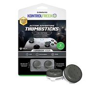 KontrolFreek CQC Classic for Xbox One and Xbox Series X Controller | Performance Thumbsticks | 2 Mid-Rise Concave | Gray/White