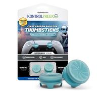 KontrolFr irst Person Shooter Thumbsticks - Frozen Inferno Edition | Ultra-Grippy Proprietary GripTek™ | PlayStation 4 (PS4), PlayStation 5 (PS5) | Blue